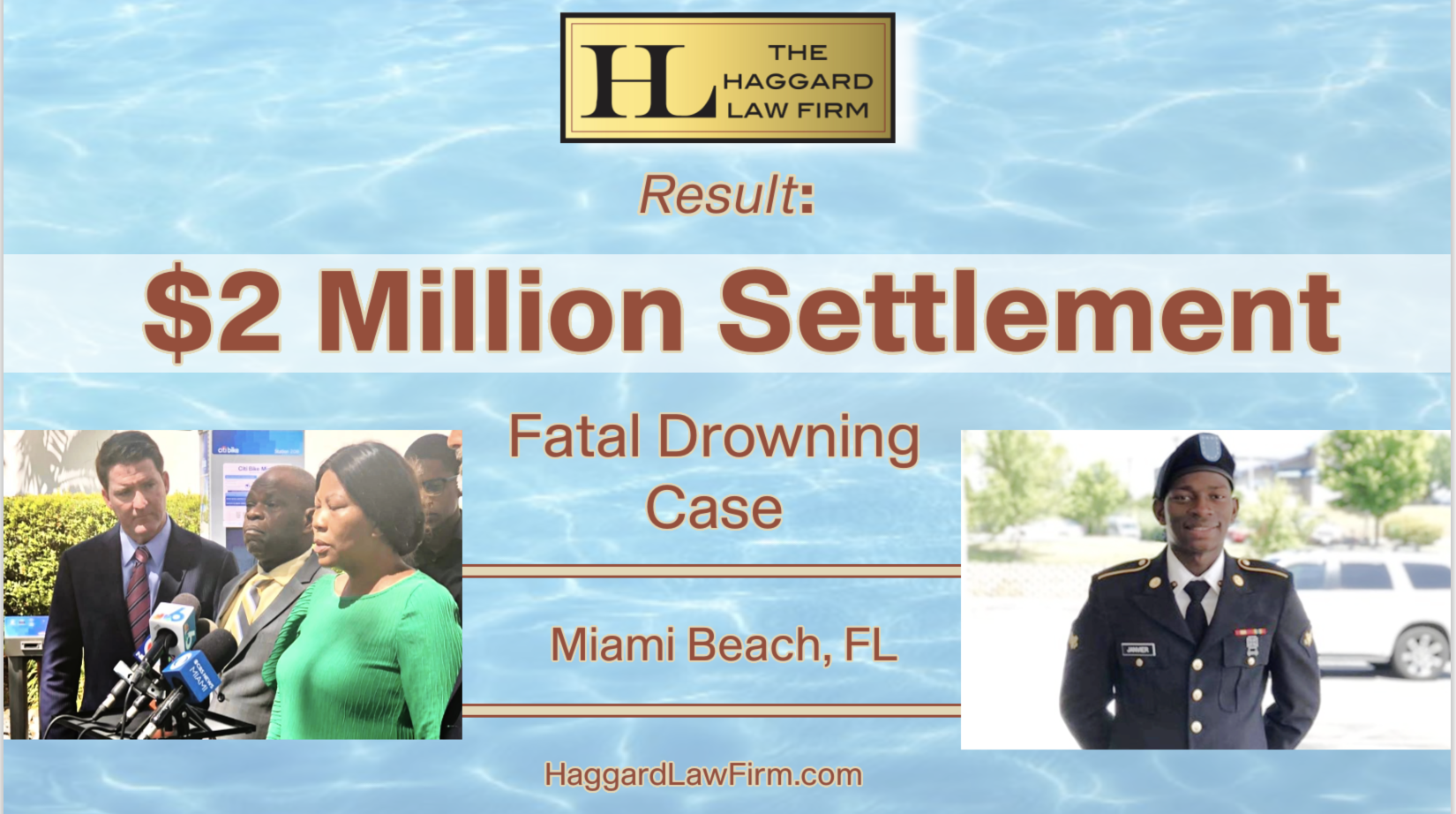 $2 Million Fatal Drowning Case Settlement Reached with City of Miami Beach